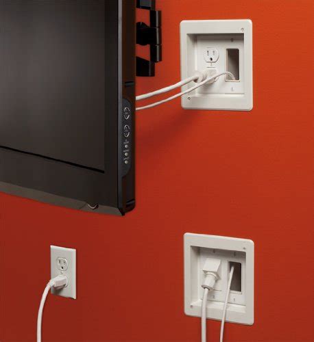 Flat Panel TV Cable Organizer 